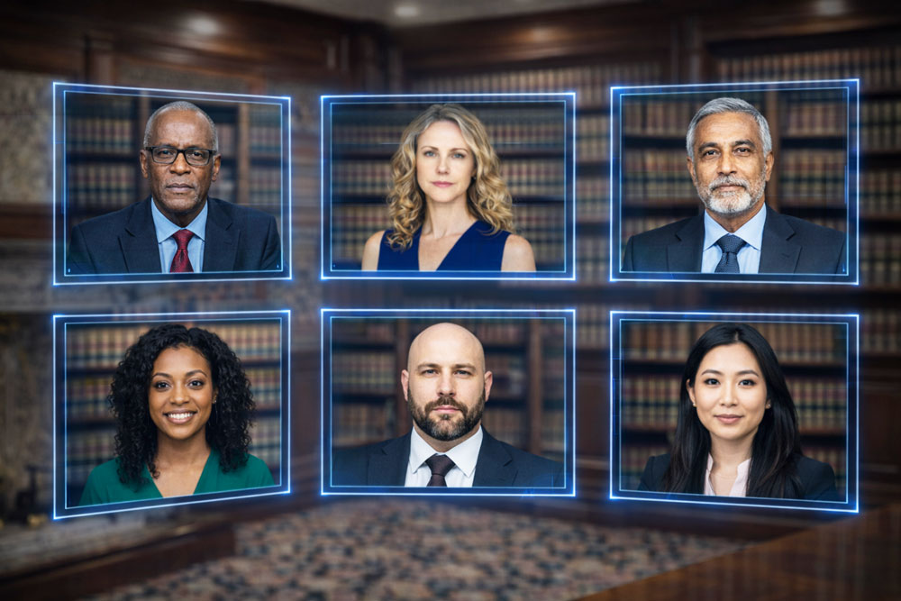 Virtual mediation room